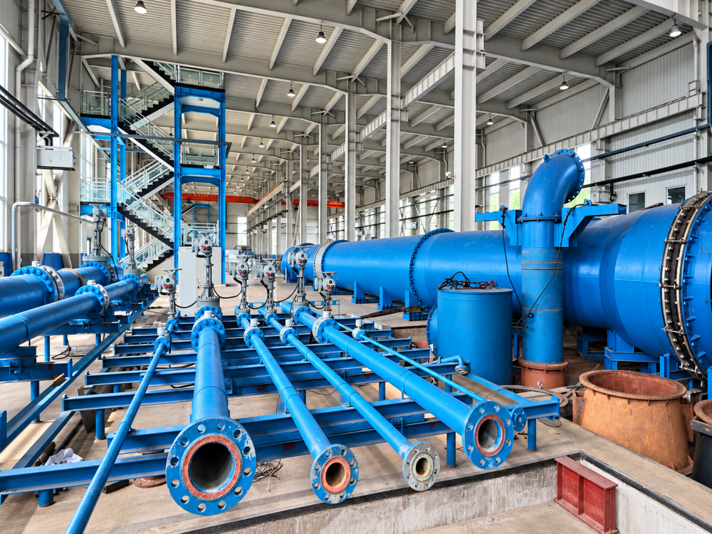 Pump testing facilities at Tianjin Ganquan Group