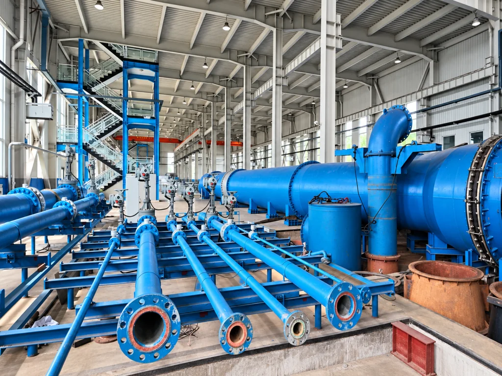 Pump testing facilities at Tianjin Ganquan Group